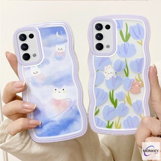 ốp lưng OPPO Reno5 ốp lưng OPPO Reno 5 5G Ốp Điện Thoại tpu Trong Suốt Họa Tiết Hoạt Hình Dễ Thương Cho OPPO Reno5 5G