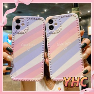 ốp iphone Hình Trái Tim Cầu Vồng tương thích iPhone 6s 6splus 7 7plus 8 8plus X XS XSMAX 11 12 Pro Max Plus Promax-3018
