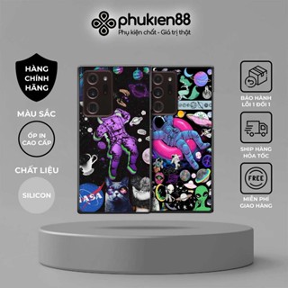 Ốp lưng Samsung Note 20 Ultra hình phi hành gia phê pha, lang thang trên mây, ốp rẻ bền đẹp