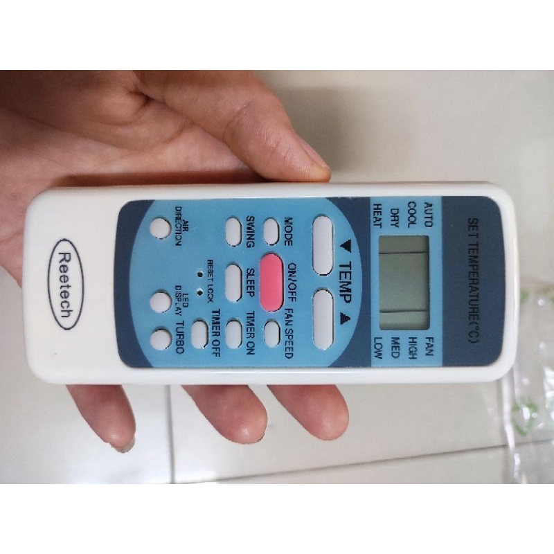remote máy lạnh reetech