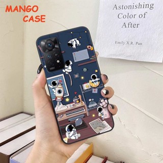 Ốp lưng Xiaomi Redmi Note 11 4G / Note 11S /Note 11 Pro 5G phi hành gia siêu dễ thương, ốp điện thoại rẻ bền đẹp