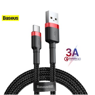 Cáp sạc nhanh Type C Baseus Cafule Dây bọc dù chống gãy dùng cho dòng máy android , máy tính bảng