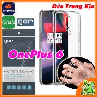 [Chính Hãng GOR-Ảnh Thật] Ốp lưng OnePlus 6 Silicon Dẻo Trong Suốt