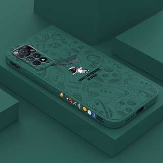 ốp lưng Redmi note 11 Redmi note 11 pro Redmi note 11s Ốp Điện Thoại Silicone TPU Mềm Họa Tiết Phi Hành Gia Có Dây Đeo Cho Redmi note 11 Redmi note 11 pro Redmi note 11s