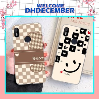 Ốp lưng Vsmart JOY 1 in hình tim, kẻ vuông mẫu mới CỰC XINH