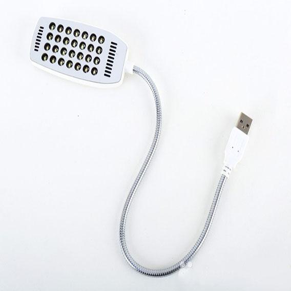 Đèn LED 28 bóng cổng USB