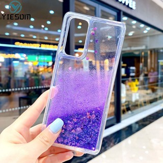 Ốp Điện Thoại Silicone Mềm Phối Kim Tuyến Nước Cho Samsung Galaxy A13 A23 A33 A53 A73 A03 A03S A52S 5G