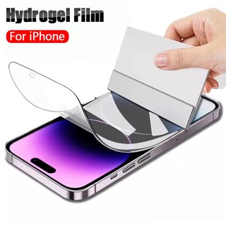 Miếng Dán Hydrogel Mềm Trong Suốt Bảo Vệ Màn Hình Cho iPhone 14 Pro Max / 13 Pro Max / 11 12 Pro Max / 12 13 Mini