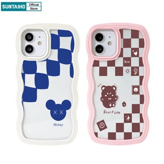 Suntaiho Ốp lưng iphone TPU dẻo chống sốc họa tiết gấu đáng yêu thích hợp cho IPHONE 14 PRO 13 PRO MAX 13 PRO XR XS MAX