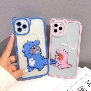 Ốp Lưng Silicon Chống Sốc Tai Gấu - Tom x Jerry