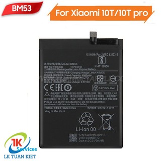 Pin Xiaomi BM53 / Pin Xiaomi 10T - 10T Pro (5000mAh) Dung lượng cao bảo hành 1 đổi 1