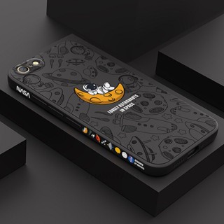 ốp lưng oppo a71 f1s a83 Ốp Điện Thoại Silicone TPU Mềm Họa Tiết Phi Hành Gia Có Dây Đeo Cho oppo a71 f1s a83