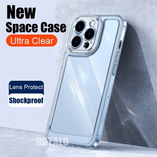 Ốp Điện Thoại Silicon Mềm Trong Suốt Hình Không Gian Cho OPPO A17 A17K 4G