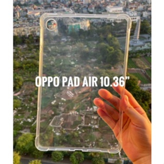Ốp lưng Oppo Pad Air 10.36 inch 2022 dẻo trong suốt chống sốc 4 góc bảo vệ máy