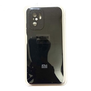 Ốp lưng Xiaomi Redmi Note 10 4G / Note 10s 4G / Poco M5s Dẻo Silicon Chống Bám Bẩn Màu Đen Hiệu Con Ngựa Feima