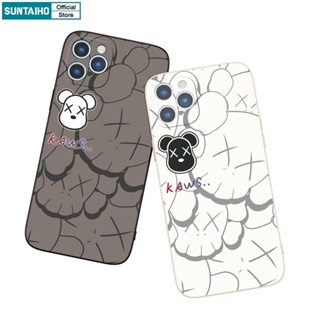 Suntaiho Ốp lưng iphone in hình kiểu gấu thích hợp cho iPhone 7 8 iPhone 11 Pro Max 12 13 14 Plus X XS xr