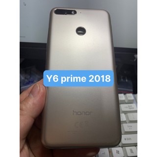 Bộ vỏ điện thoại zin Y6 prime 2018