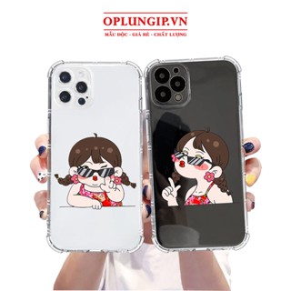 Ốp iphone cô gái cho iphone 14 13 pro max 11 12 pro max mini x xr xs max 6 s 7 8 plus