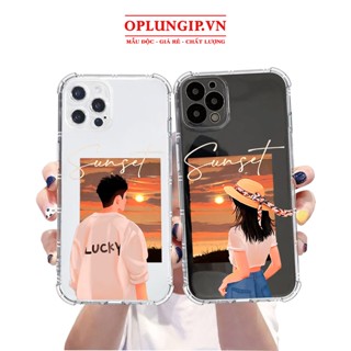 Ốp lưng iphone trong suốt chống sốc Sun get cho iphone 14 13 pro max 11 12 pro max mini x xr xs max 6 s 7 8 plus