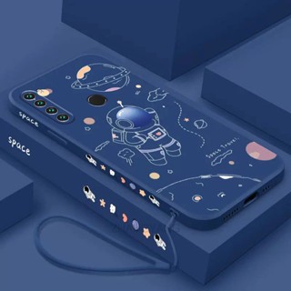 ốp lưng Redmi note 8 Ốp Điện Thoại Silicone TPU In Hình Phi Hành Gia Kèm Dây Đeo Cho Redmi note 8