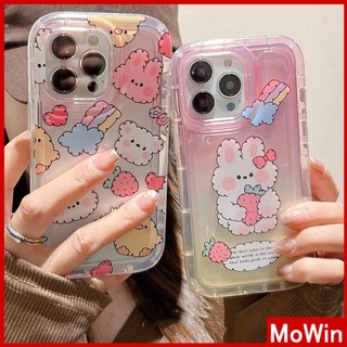 Ốp điện thoại mềm họa tiết thỏ thích hợp cho iPhone 13 Pro Max 12 Pro Max 11 Pro Max 7plus XR xs max iPhone 14