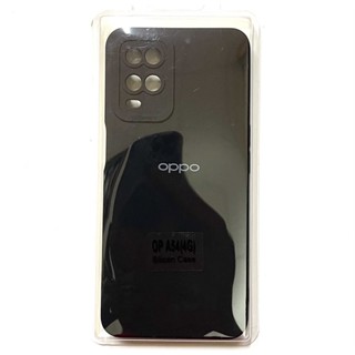 Ốp lưng Oppo A54 4G Dẻo Silicon Chống Bám Bẩn Màu Đen Hiệu Con Ngựa Feima