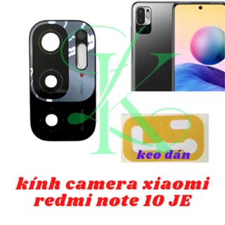 Kính camera Xiaomi red mi note 10 je kèm keo dán ( Redmi note 10 JE )