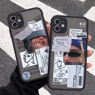 Ốp lưng iphone Trong Suốt Viền Thẳng Chống Sốc Cho Iphone 6/6splus/7/7plus/8/8plus/x/xs/11/12/13/pro/max/plus/promax