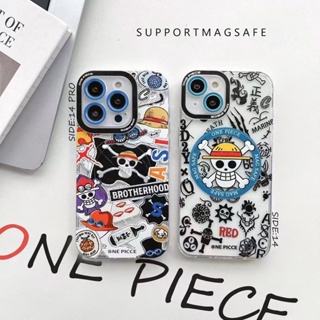 Ốp Điện Thoại Mềm In Hình one piece Cho compatible for iPhone 14 pro max 12 pro max 13 pro max 11