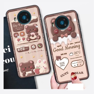 Ốp lưng  NOKIA 8.3 in hình Gấu Hồng, Gấu Be@r, Gấu Nâu , CỰC CHẤT