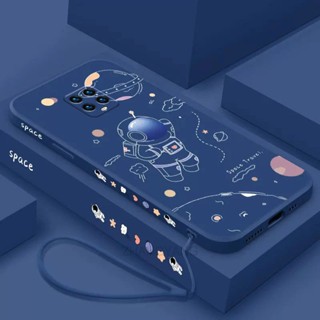 ốp lưng Redmi note 9 pro Redmi note 9s Ốp Điện Thoại Silicone TPU In Hình Phi Hành Gia Kèm Dây Đeo Cho Redmi note 9 pro Redmi note 9s