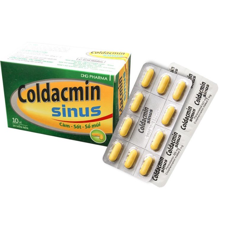 Thuốc Coldacmin Sinus DHG
