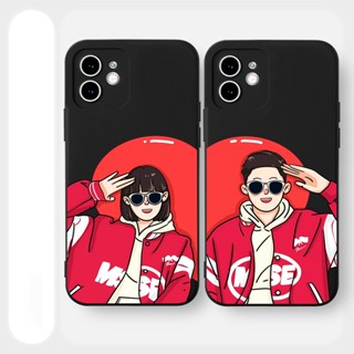 Ốp lưng iphone Cặp đôi áo đỏ cạnh vuông BVC iphone 6/6splus/7plus/8/8plus/xr/xs/12/13/14pro/max/plus/promax tr525