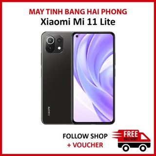 [Mã 156ELHA80K giảm 6% đơn 400K] Điện thoại Xiaomi Mi 11 Lite 5G Snapdragon 780G, thiết kế siêu mỏng, camera AI 64 MP