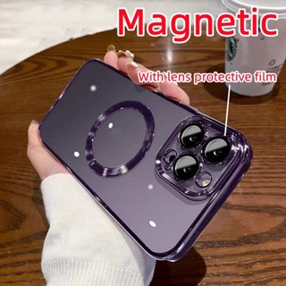 Ốp Điện Thoại iPhone 14 plus 11 12 13 Pro Max case ốp lưng điện thoại iphone 14 promax Dẻo Tráng Gương Trong Suốt Kèm Khung Bảo Vệ Camera Sang Trọng Cho