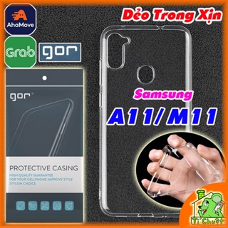 [Chính Hãng GOR-Ảnh Thật] Ốp lưng Samsung A11 / M11 Silicon Dẻo Trong Suốt