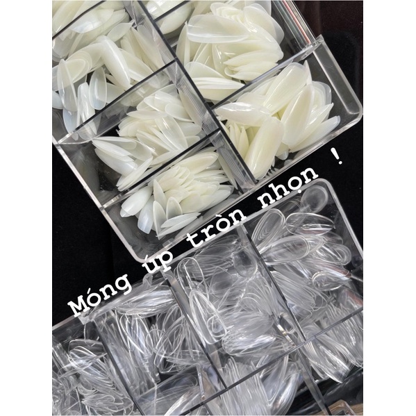móng úp tròn nhọn
