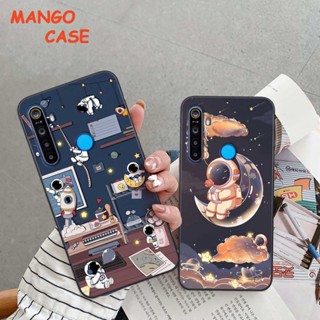 Ốp lưng Realme 5 / 5 Pro / C3 phi hành gia siêu dễ thương, ốp điện thoại rẻ bền đẹp