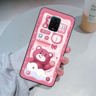 Ốp Xiaomi Redmi Note 9 / Note9s / Note 9 Pro gấu cute gấu dễ thương nhiều màu sắc ốp xinh cá tính