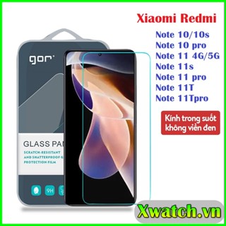 Bộ 2 Cường Lực Gor cho Xiaomi Redmi Note 11 5G  Redmi Note 11, Note 11S 4G, Redmi Note 11 Pro Note 11T Note 11T Pro