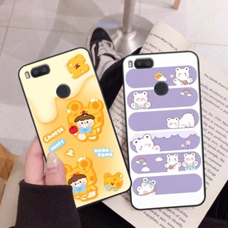 Ốp Xiaomi Mi A1 gấu cute gấu dễ thương nhiều màu sắc ốp xinh cá tính