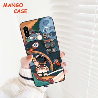 Ốp lưng Xiaomi Mi A2 phi hành gia siêu dễ thương, ốp điện thoại rẻ bền đẹp