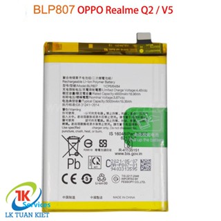 Pin Oppo BLP807 / Pin Oppo Realme 7 - Realme V5 (5000mAh) Dung lượng chuẩn bảo hành 1 đổi 1