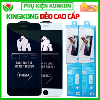 Cường lực KingKong dẻo iphone 14 pro max 13 pro max 12 pro max 11 pro max xs max x xr 7 plus 8 plus - PPF WK [KUNKUN]