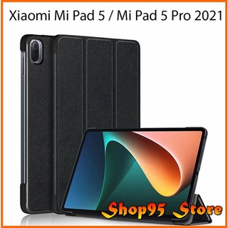 Bao Da Cover Cho Máy Tính Bảng Xiaomi Mi Pad 5 / Mi Pad 5 Pro 2021 11 Inch Hỗ Trợ Smart Cover