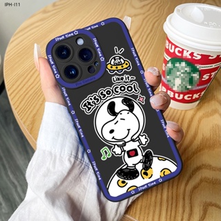 IPhone 11 Pro MAX X XS XR Compatible Cho Ốp lưng điện thoại In Hình Snoopy Dog