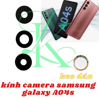 Kính samsung A04s kèm keo dán
