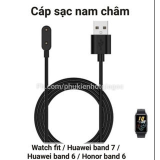 Dock sạc / cáp sạc pin Watch fit / Huawei band 7/ 6 / Honor band 6 &amp; Honor band 5 / 4 / 3 / Huawei band 4 pro / 3 pro