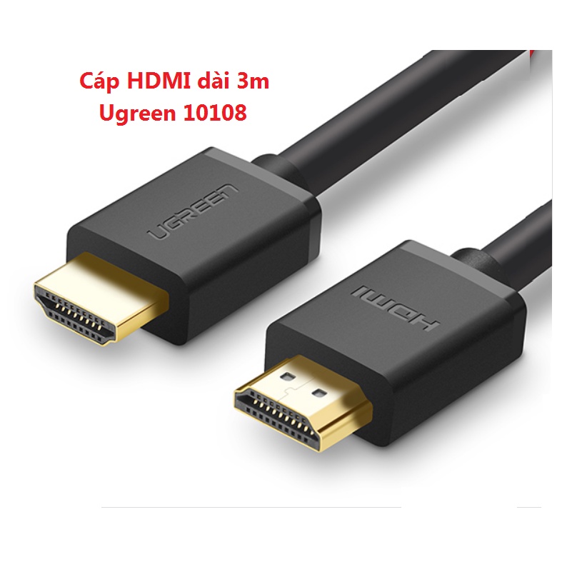 Cáp HDMI Ugreen (  2m - 10107 / 3m - 10108  )