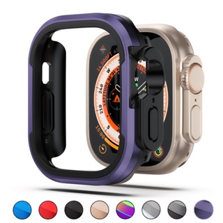 Khung Hợp Kim Nhôm Bảo Vệ Cho Apple Watch Case 8 7 41mm 45mm 40mm 44mm IWatch Ultra 49mm